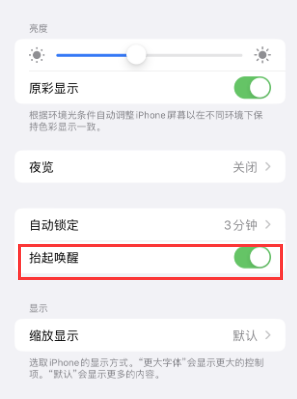 亚东苹果授权维修站分享iPhone轻点无法唤醒怎么办