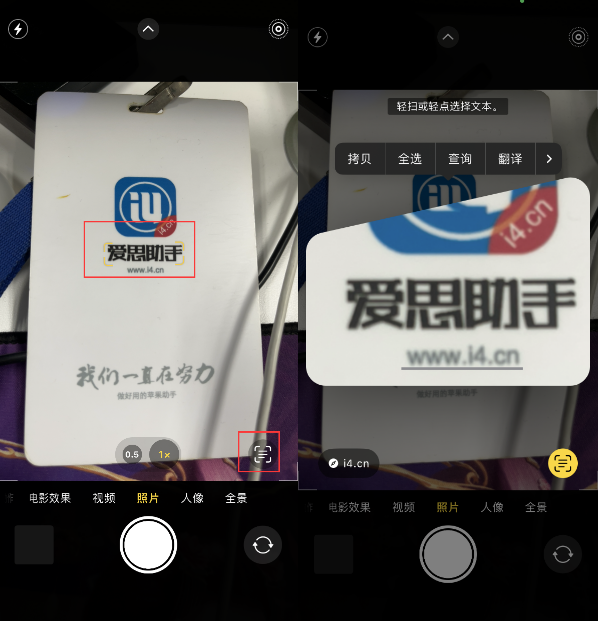 亚东苹果手机维修分享升级iOS 16后如何通过相机翻译文本 