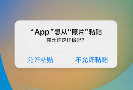 亚东苹果手机维修分享iPhone 复制粘贴弹窗太烦人？终于可以在 iOS 16.1 中设置关闭了 