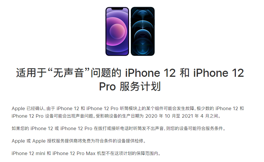 亚东苹果手机维修分享iPhone 12/Pro 拨打或接听电话时无声音怎么办 