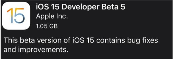 亚东苹果手机维修分享如何升级到iOS15.0 beta5 
